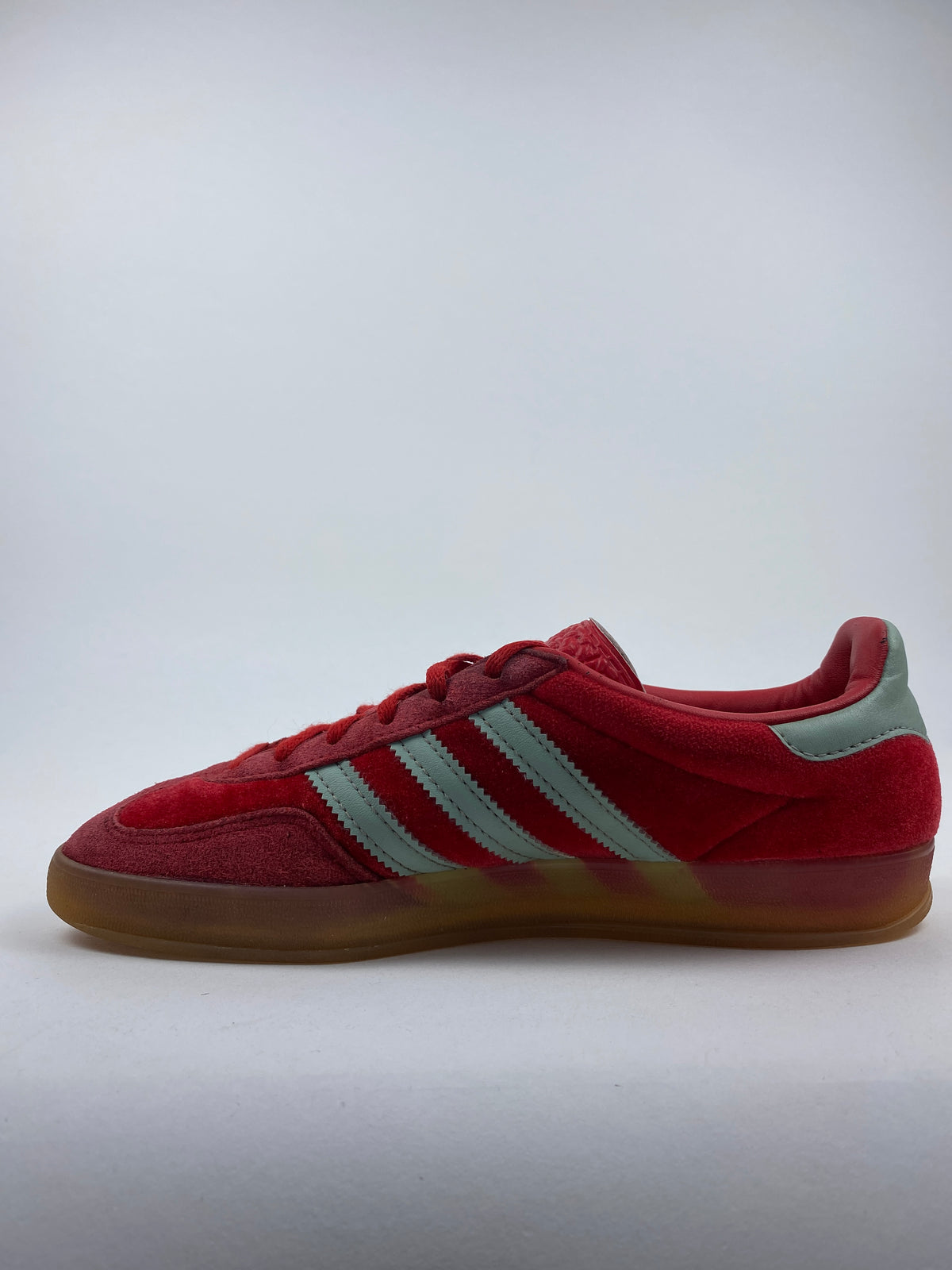 Adidas Gazelle Indoor Better Scarlet Hazy Green (Taille 38 2/3)