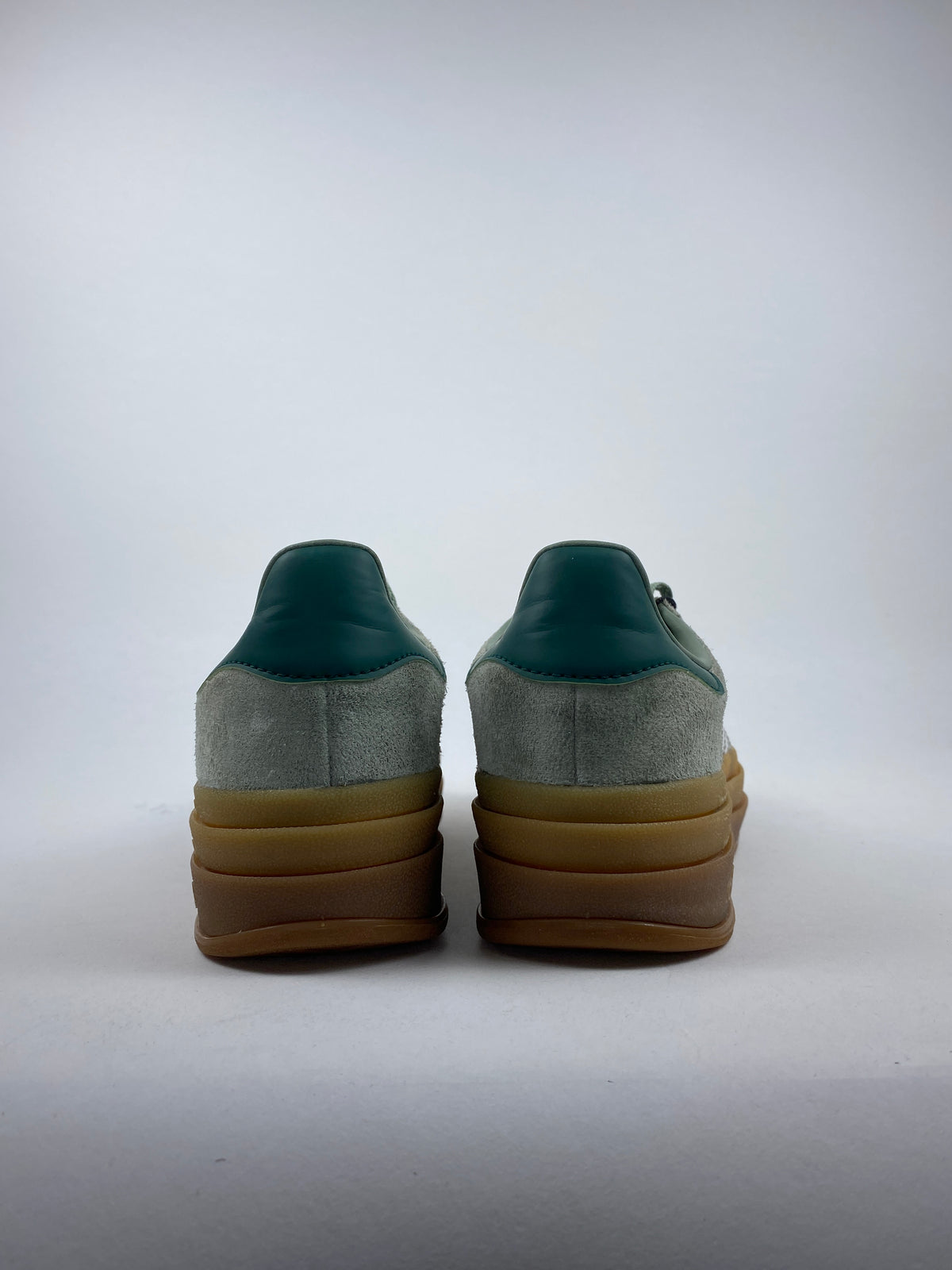 adidas Gazelle Bold Silver Green Gum (Taille 37 1/3)