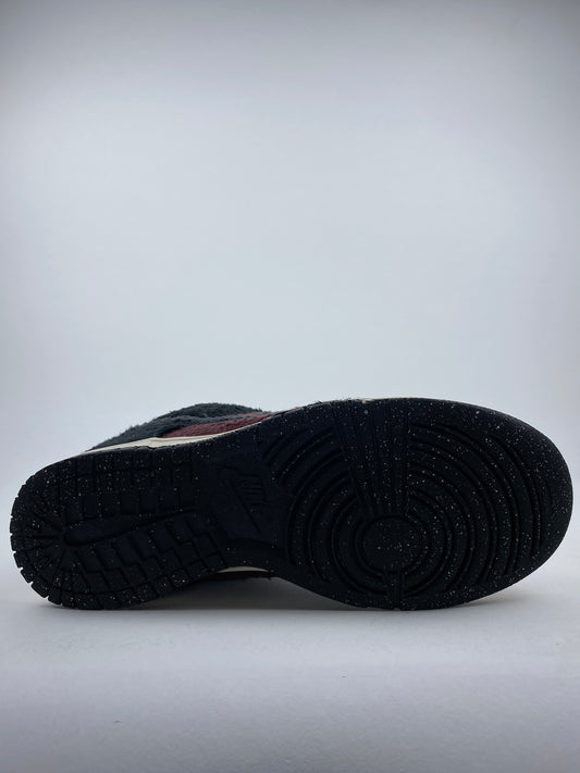 Nike Dunk Low SE Fleece Pack Bordeaux Crush (Taille 38,5)