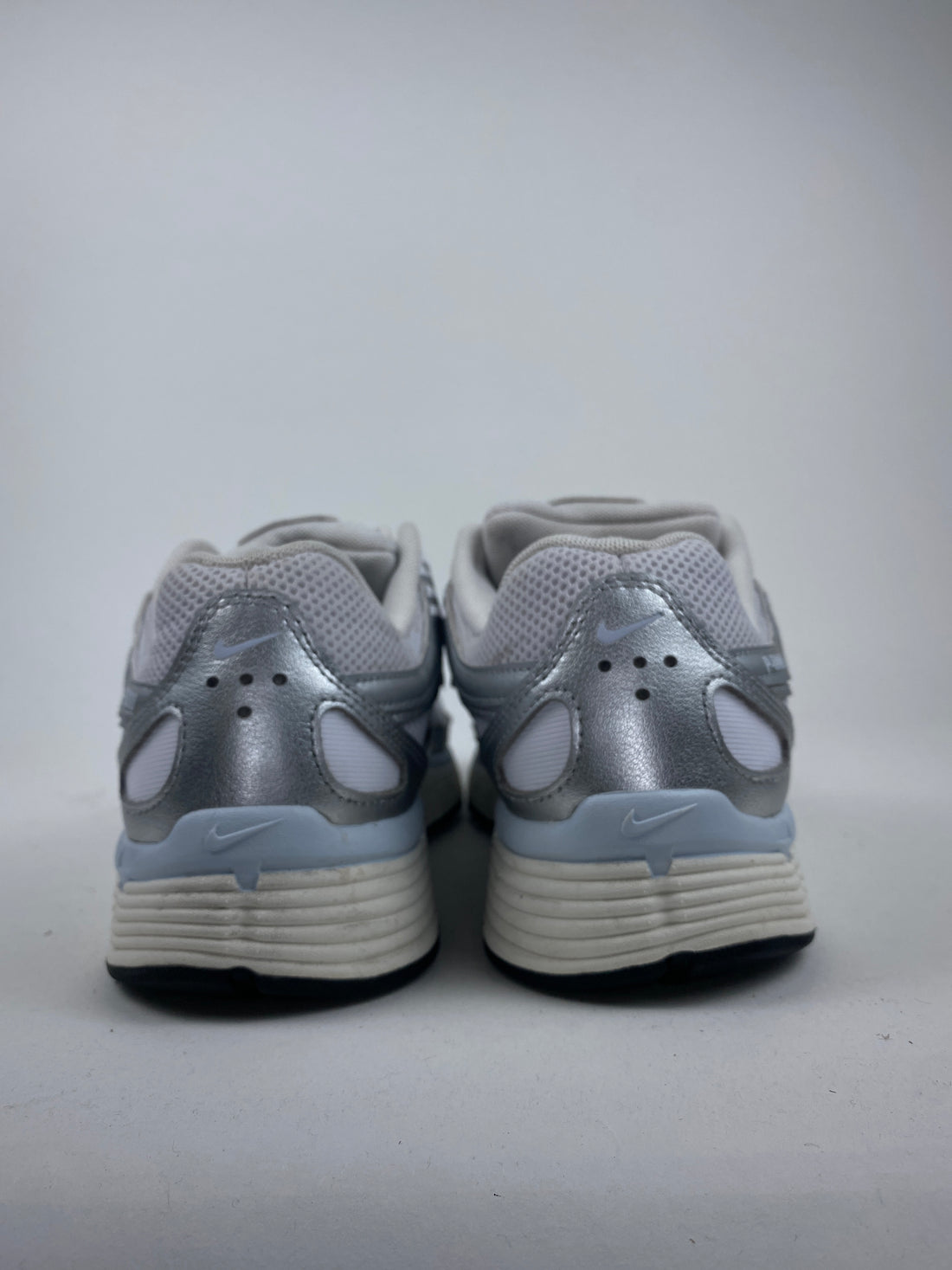 Nike P-6000 White Blue Tint Sail Metallic Silver