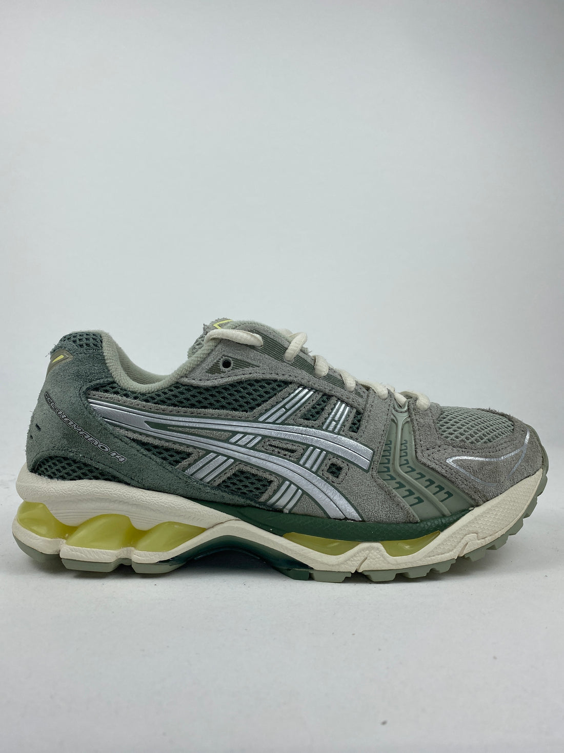 ASICS Gel-Kayano 14 Olive Grey Pure Silver