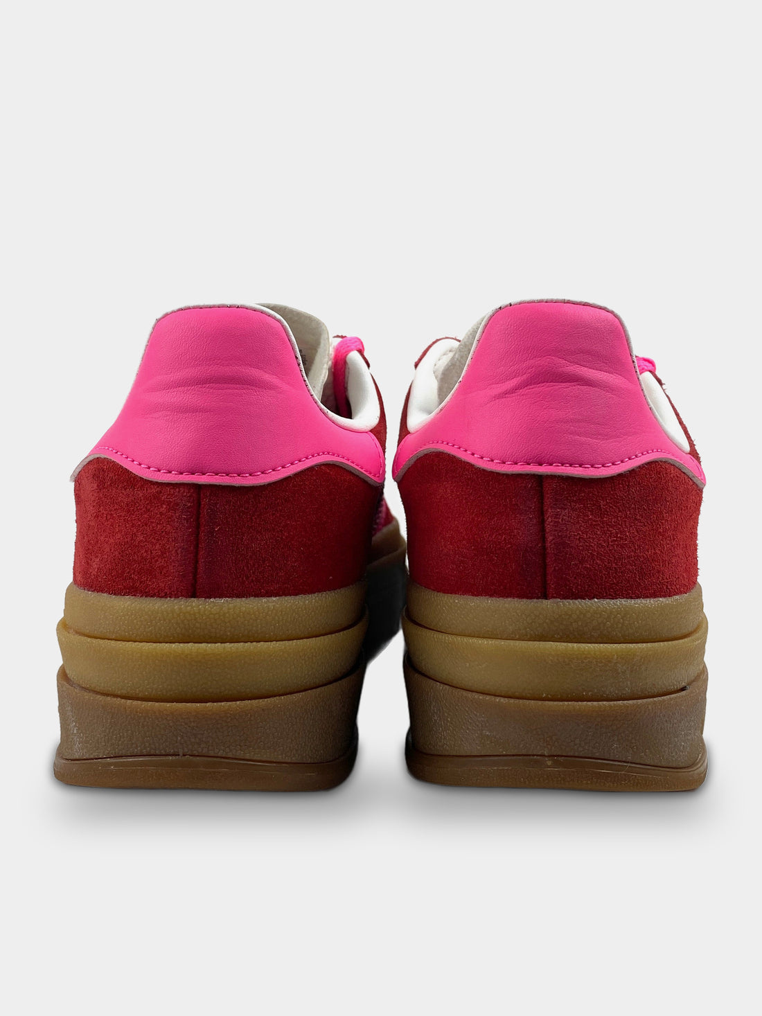 Adidas Gazelle Bold Collegiate Red Lucid Pink
