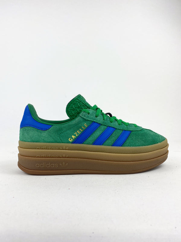 adidas Gazelle Bold Green Blue Gum