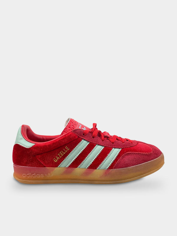 Adidas Gazelle Indoor Better Scarlet Hazy Green