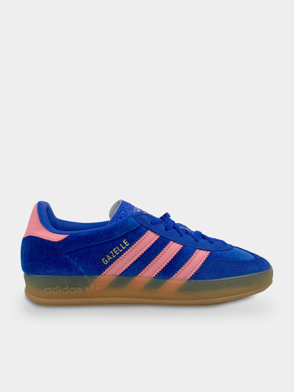 adidas Gazelle Indoor Blue Semi Pink Spark
