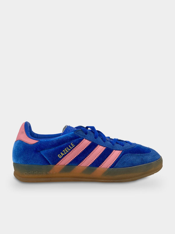 adidas Gazelle Indoor Blue Semi Pink Spark