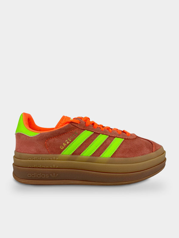 adidas Gazelle Bold Solar Orange Solar Green