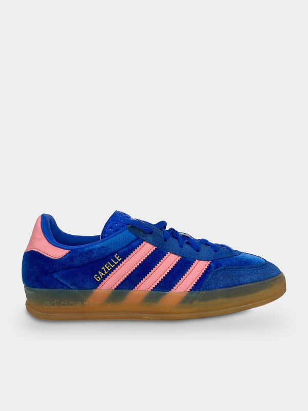 adidas Gazelle Indoor Blue Semi Pink Spark