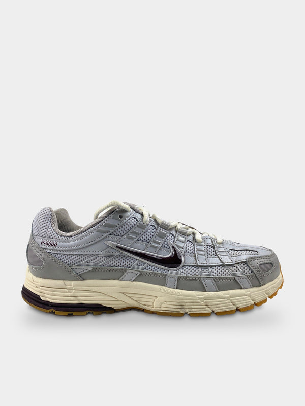Nike P-6000 College Grey Burgundy Crush