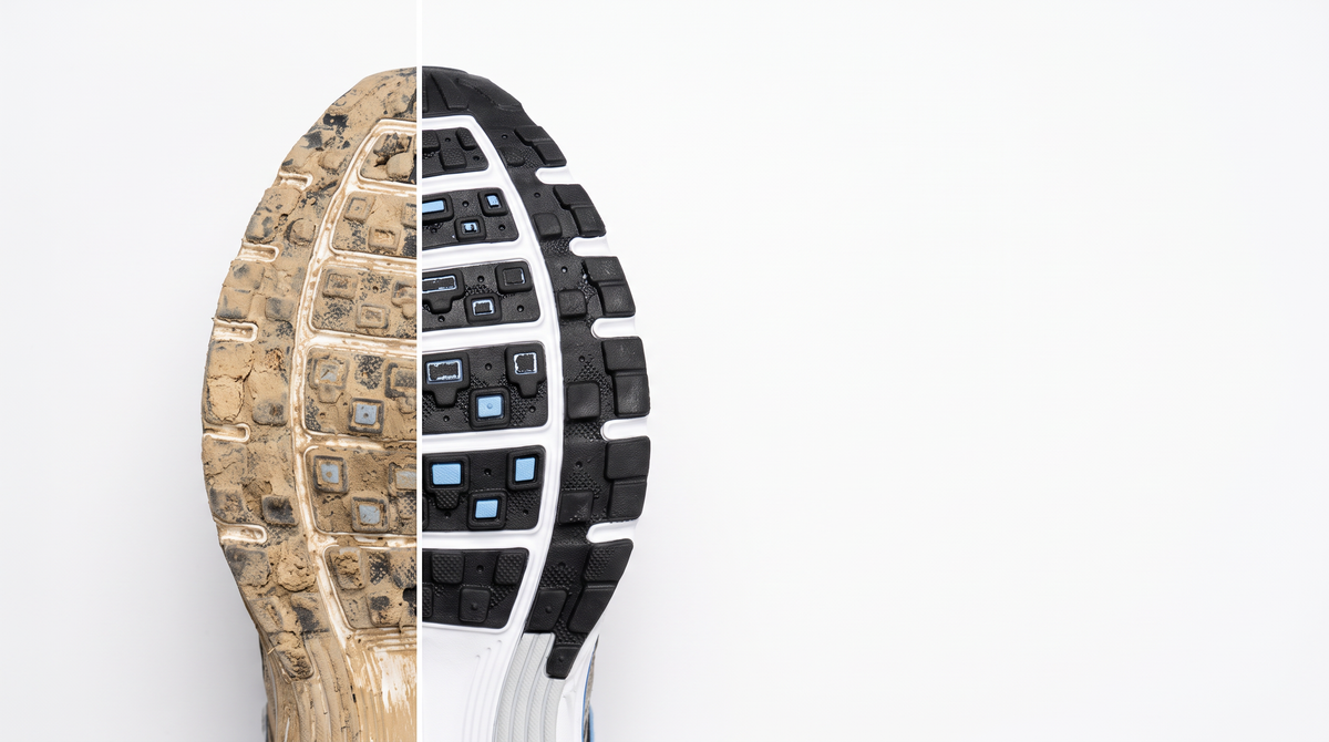 Sneakers Recoped portées dans la rue