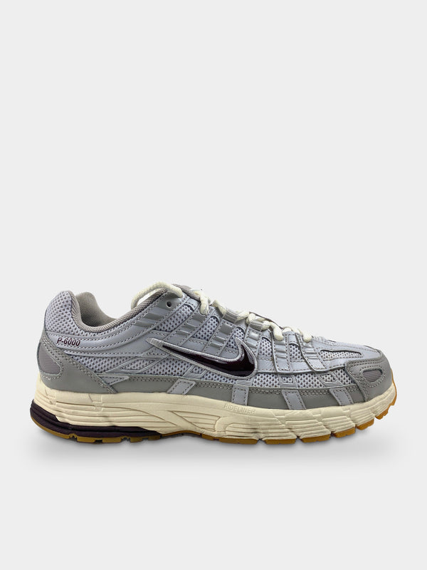 Nike P-6000 College Grey Burgundy Crush