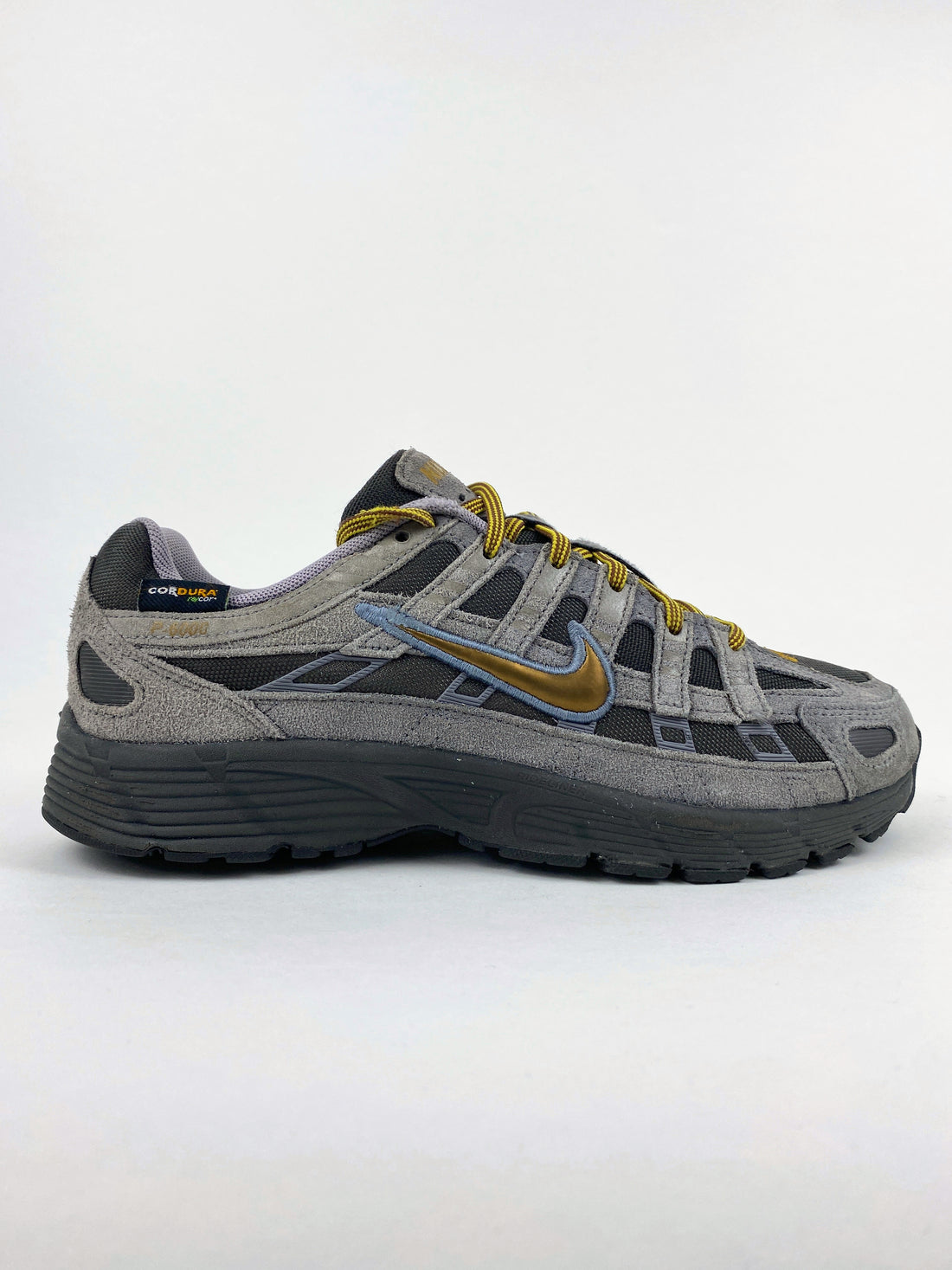 Nike P-6000 Premium Medium Ash Grey Golden Hops