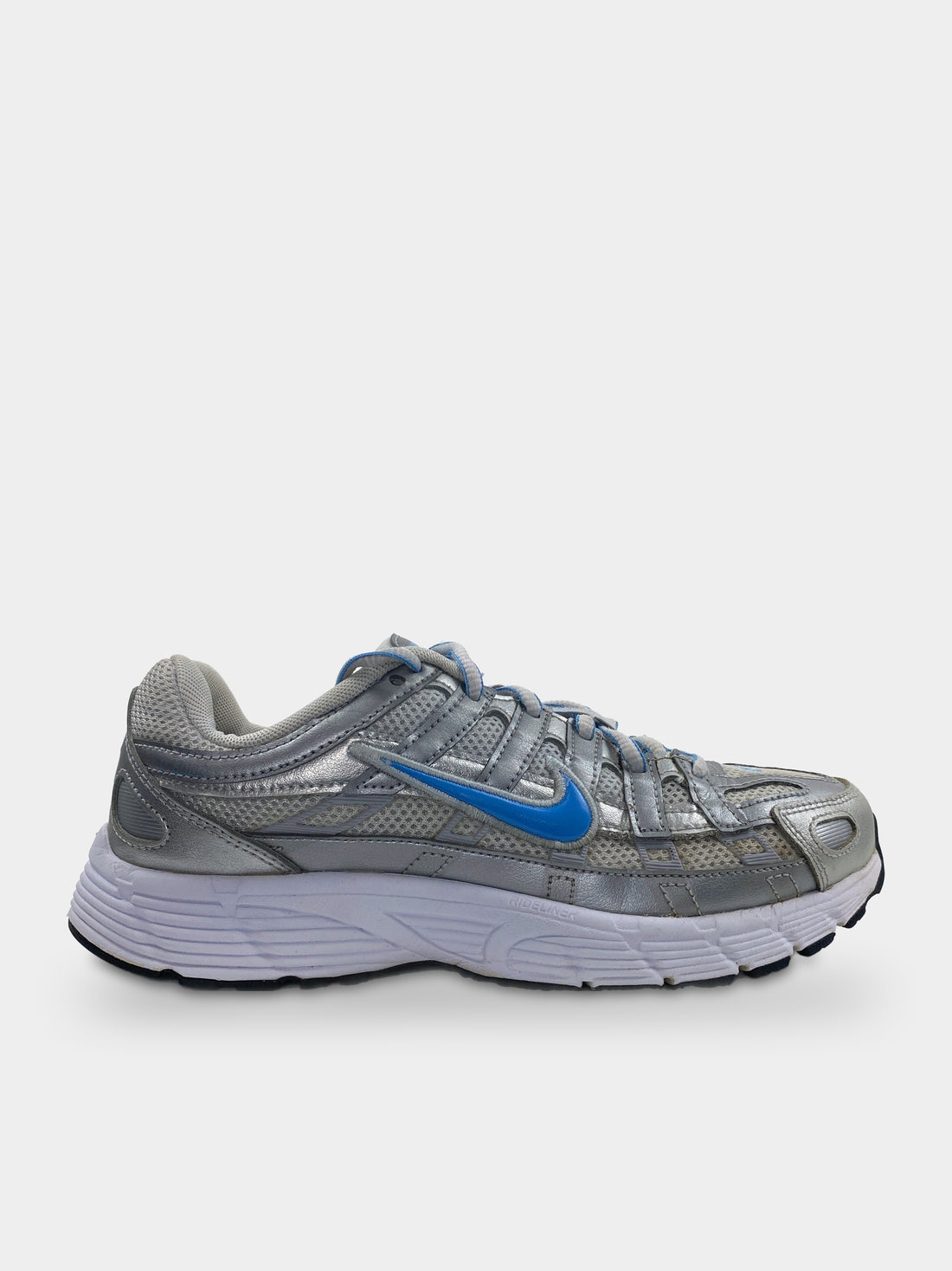 Nike P-6000 Metallic Platinum University Blue
